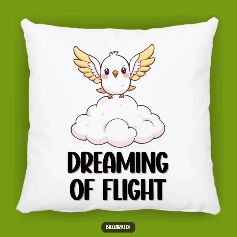 Funny Flying Bird Pillow - Cozy Comfort with Stylized Charm Gift
