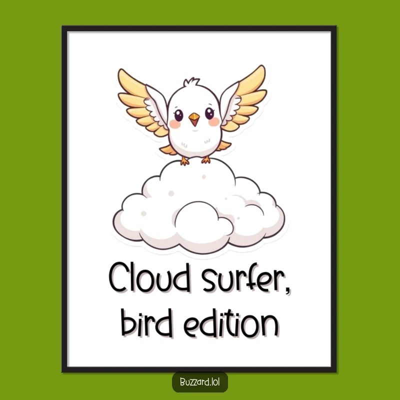 Free Printable Bird Wall Art - Funny Soaring Downloadable Decor