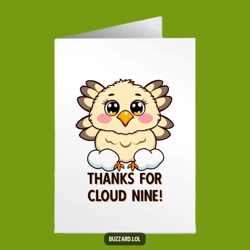 Free Printable Thank You Card: Buzzard Thanks, Funny Downloadable Gift