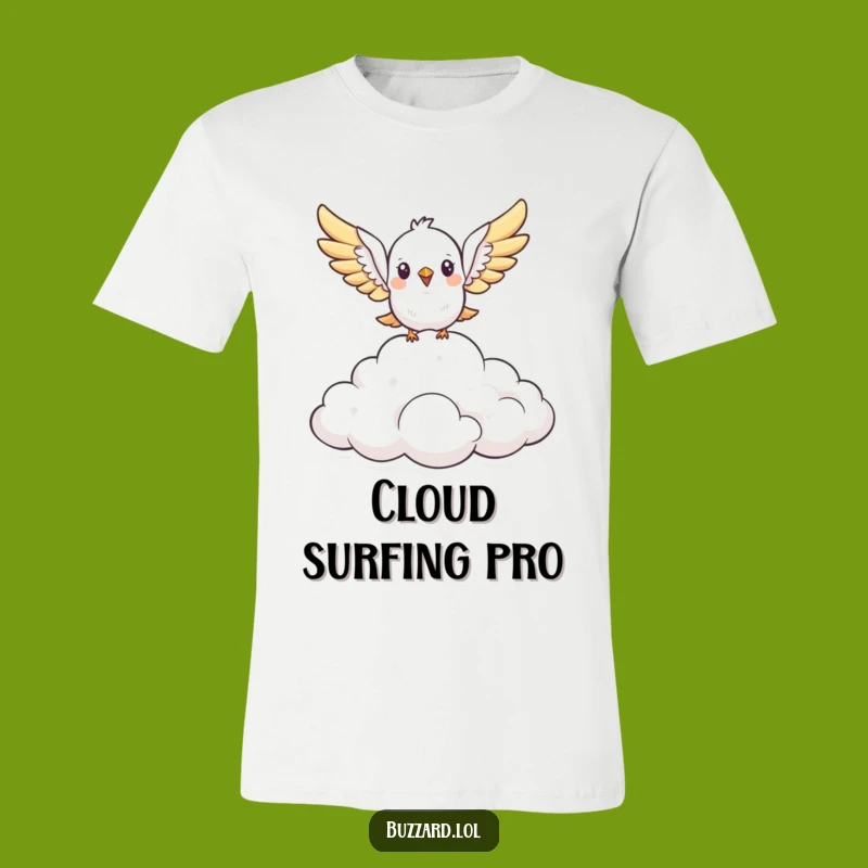 Funny Flying Bird T-Shirt - Stylized & Free Gift Apparel