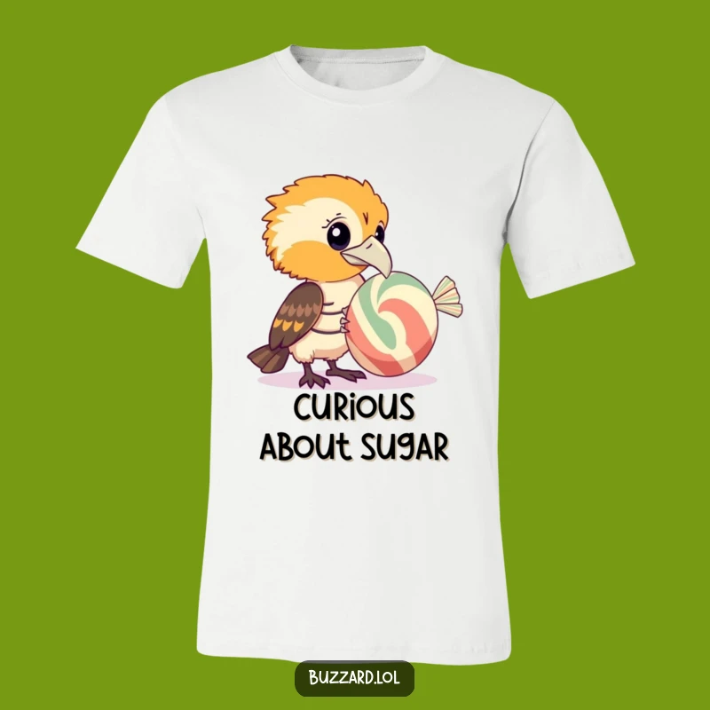 Funny Buzzard Candy Watcher Tee: Wear Your Sweet Fascination